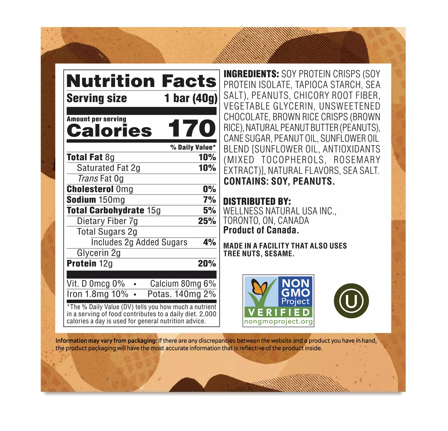 Snack Bars, Peanut Butter Chocolate