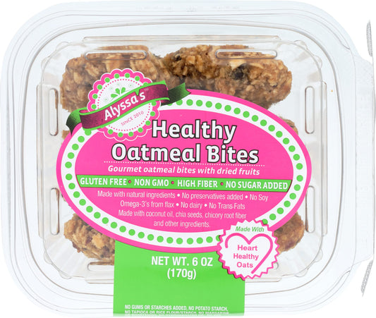 Alyssa's Healthy Oatmeal Bites