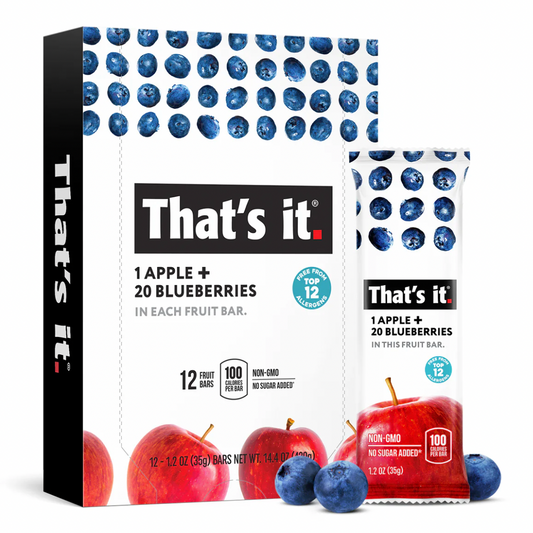 that's it bar - apple + blueberry