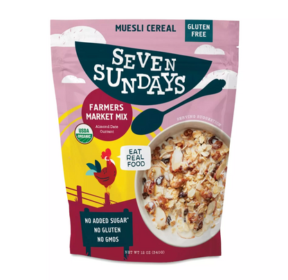 Organic Farmers Market Muesli, Almond Date Currant