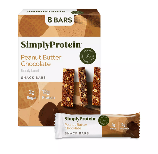 Snack Bars, Peanut Butter Chocolate