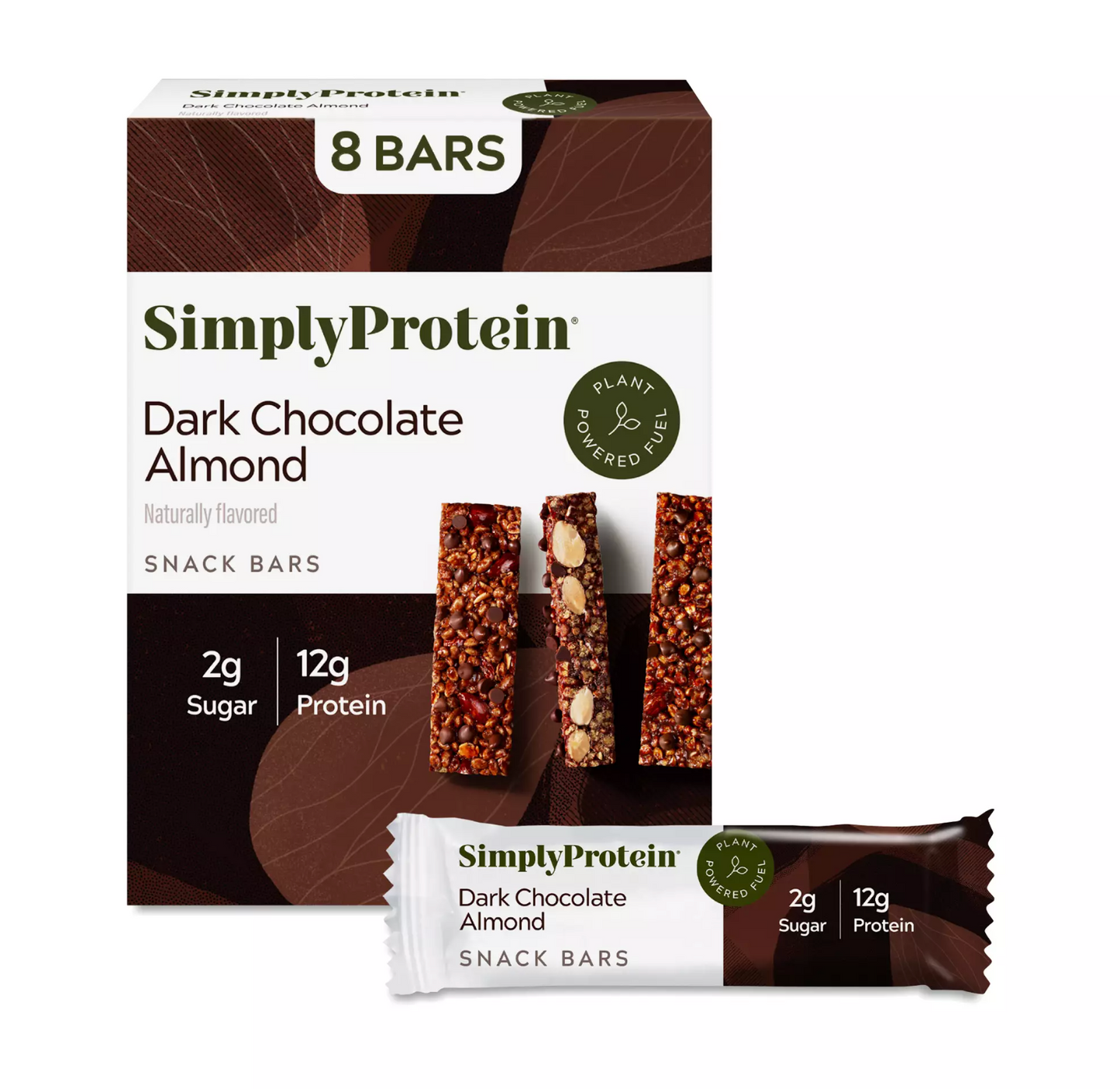 Snack Bars, Dark Chocolate Almond