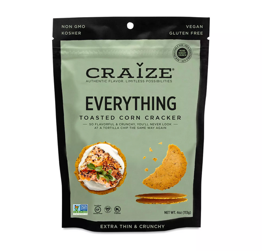 Toasted Corn Cracker, Everything